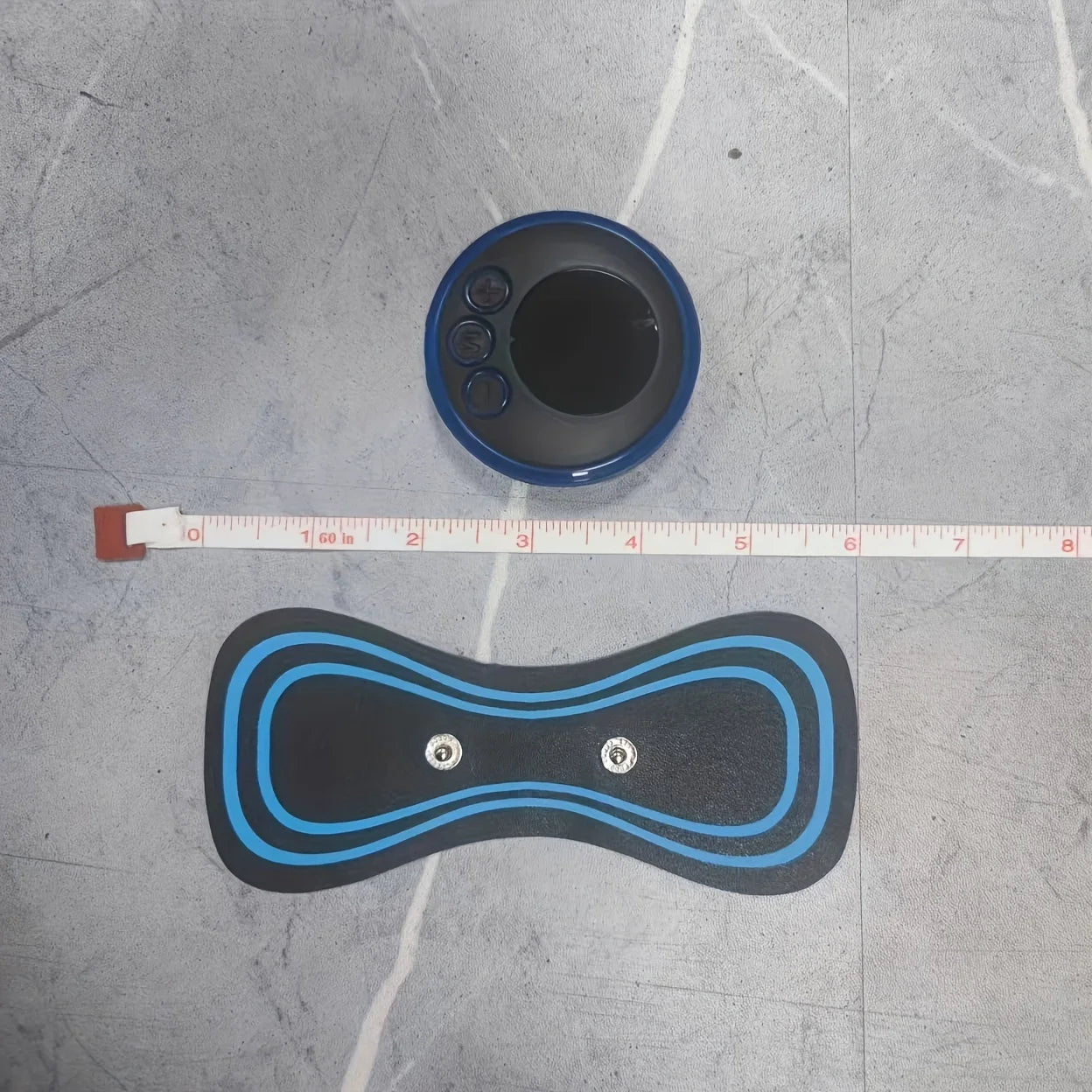 Masajeador eléctrico muscular de 2/3/4 piezas, máquina de masaje de cuello EMS, 8 modos, 19 niveles de fuerza, instrumento vibrador para tratamiento