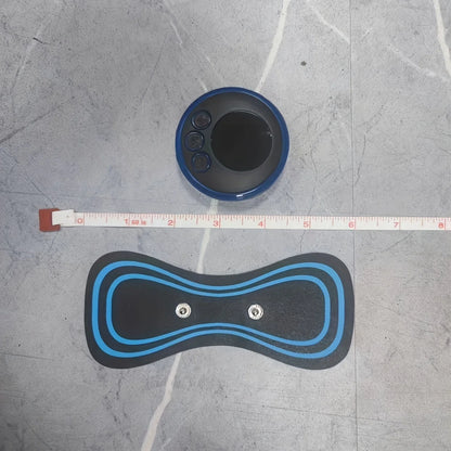 Masajeador eléctrico muscular de 2/3/4 piezas, máquina de masaje de cuello EMS, 8 modos, 19 niveles de fuerza, instrumento vibrador para tratamiento